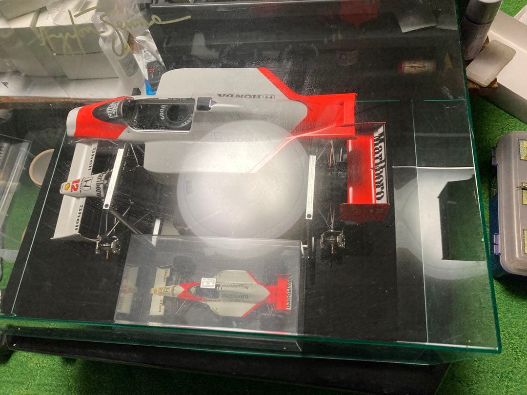 1/8 ディアゴスティーニ マクラーレン MP4/4 完成品 アイルトンセナ