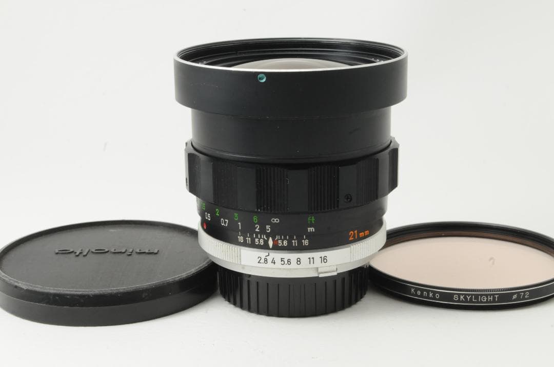 ★稀少＆美品★MINOLTA MC W.ROKKOR-NL 21mm F2.8
