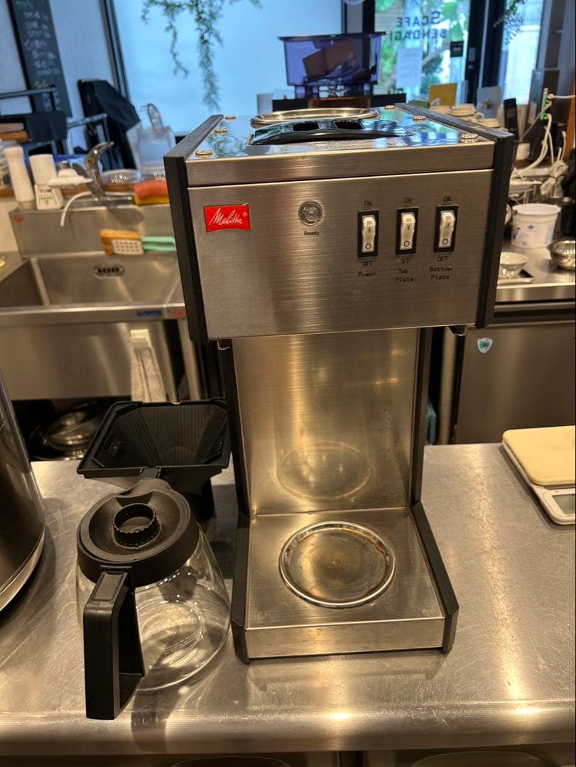 Melitta ドリップ式コーヒーメーカー シルバー M150P