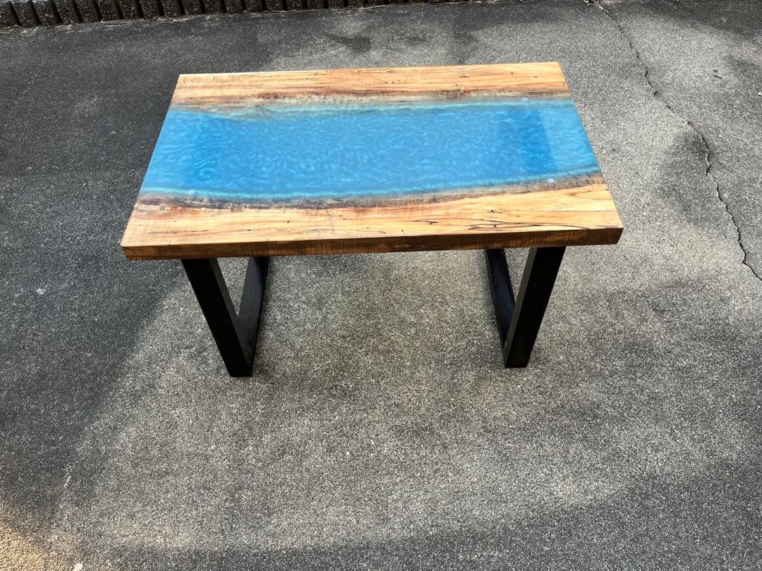 【ハンドメイド】レジンのコーヒーテーブル