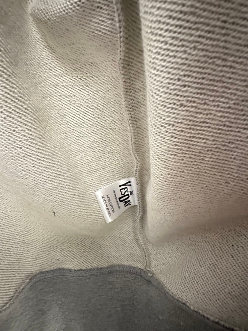 マウスラビット　パーカー　グレー　イェソン　韓国　YESTHEDAY