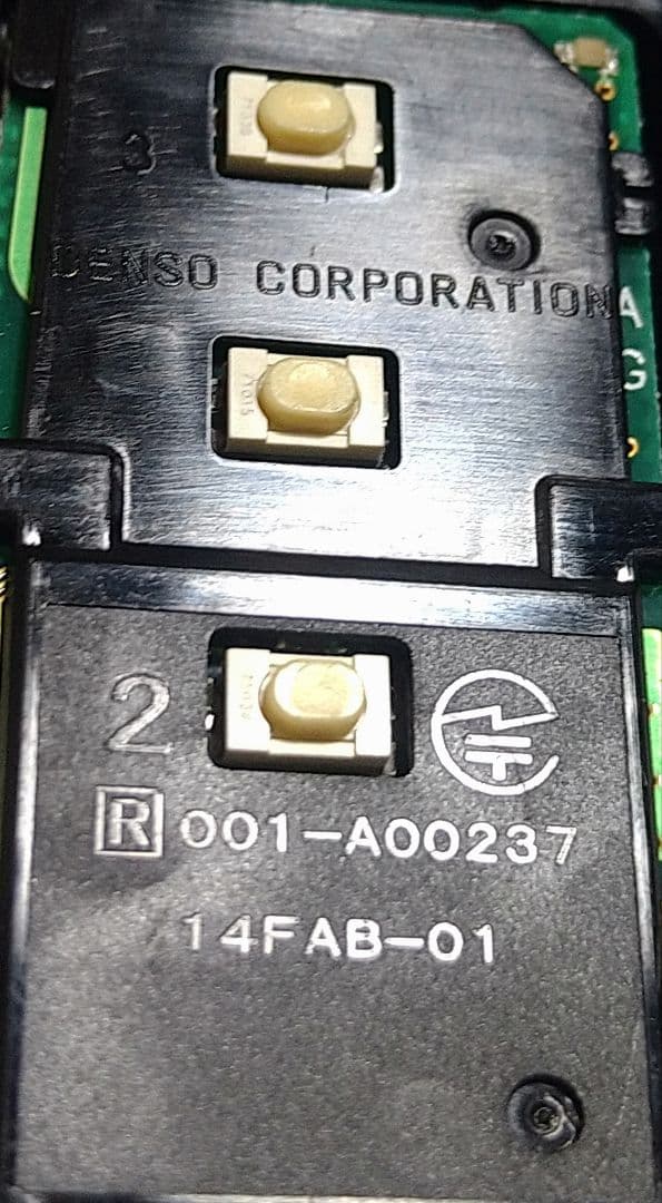 初期化済トヨタスマートキー クラウン基盤番号281451-2020新品電池付き⑤