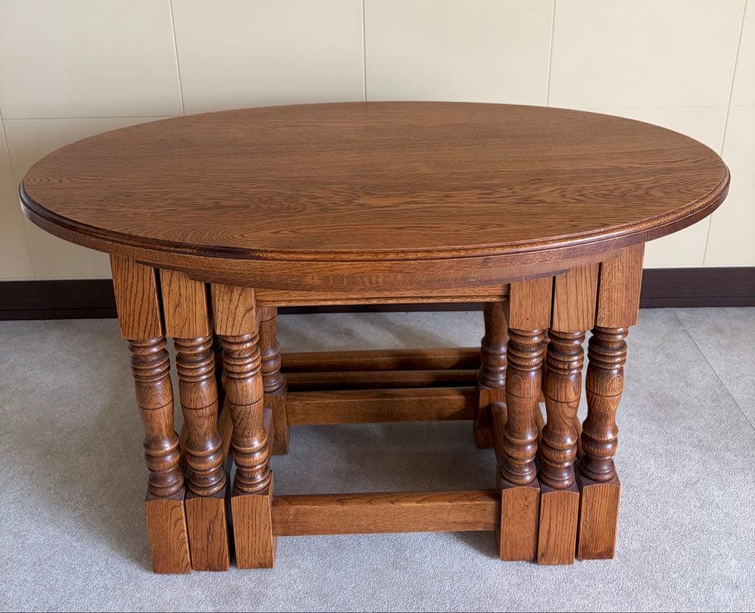 ロ*ブ様 ロイズアンティークス　ネストテーブル 3個セット