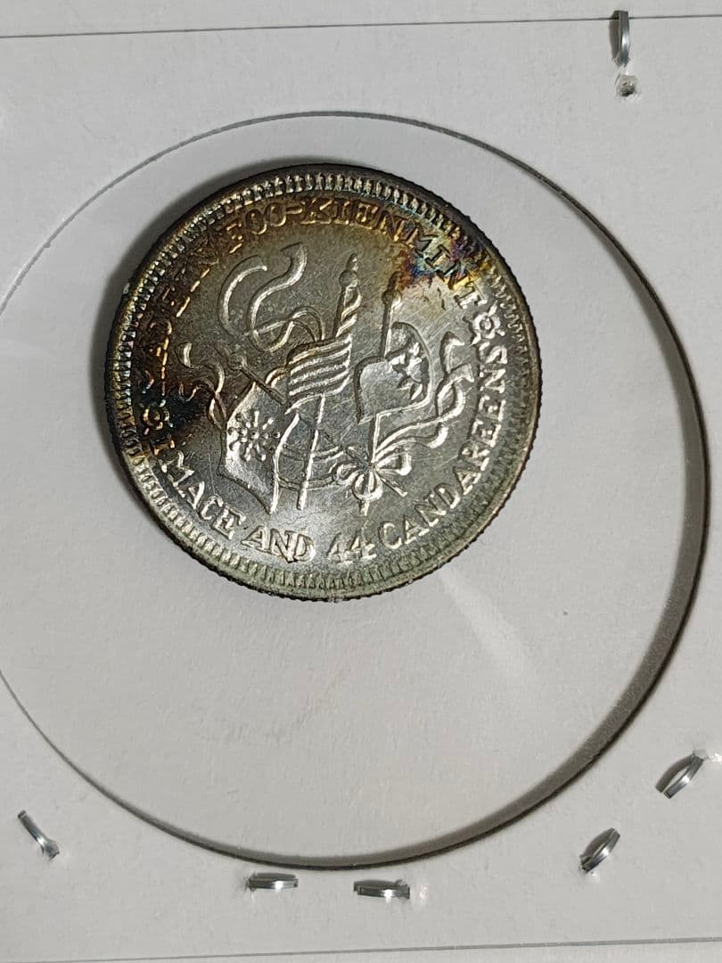 中国銀貨福建省造 貳角 直径約23.22mm 重量約5.3g 厚み約1.52mm