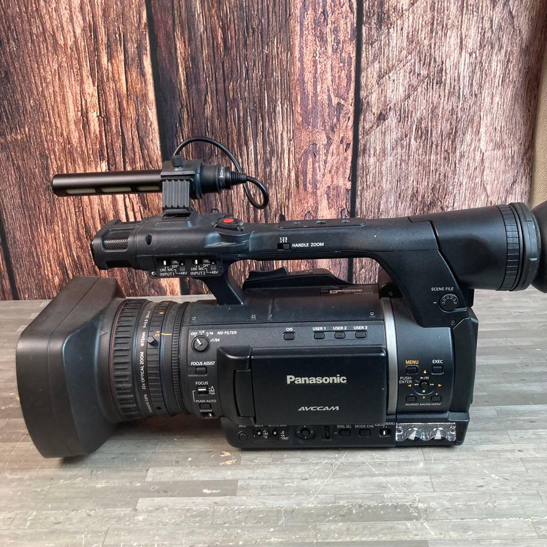 Panasonic パナソニック AG-AC160A 動作確認