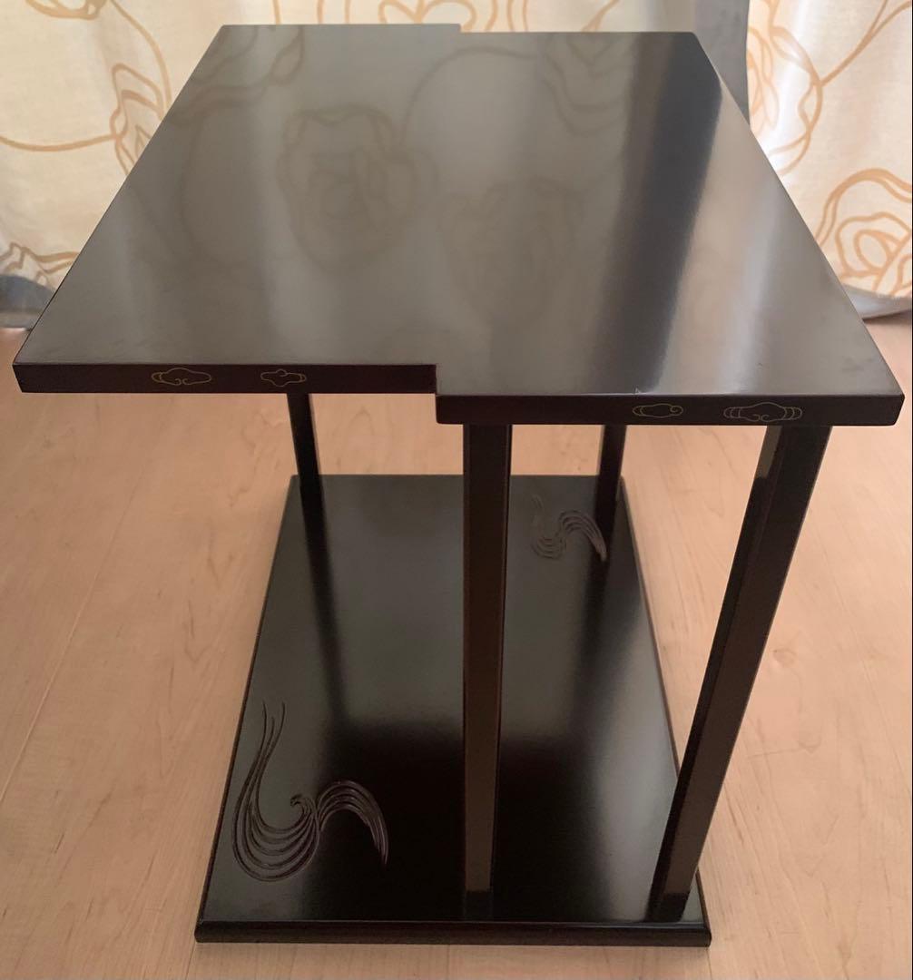 【美品】鵬雲斎大宗匠好写山雲棚　　　　　河瀬一敬作 組立式　炉、風炉用