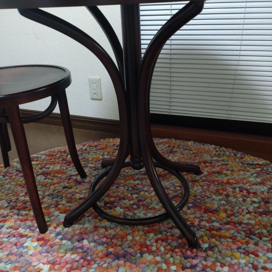 pinさん専用　木製円形テーブル