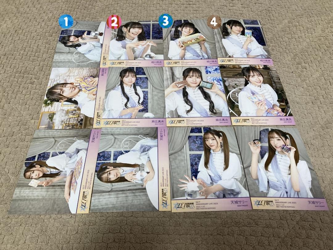 ナナニジ　anniversary live 2023 　理解者の館　ブロマイド