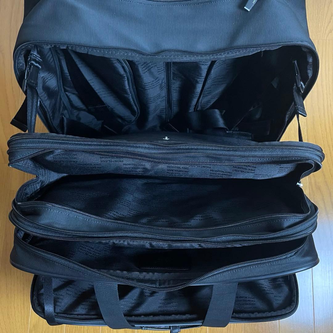 【極美品・希少】MONTBLANC モンブラン ビジネストロリーバッグ 2輪✨