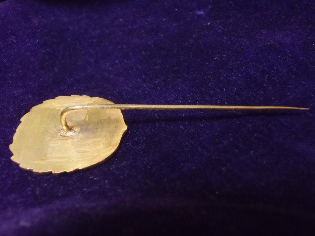 ●日本の勲章/日本軍/徽章＊１９０８年＊ＵＳＮ＊白い大艦隊訪日歓迎式典参加者ピン