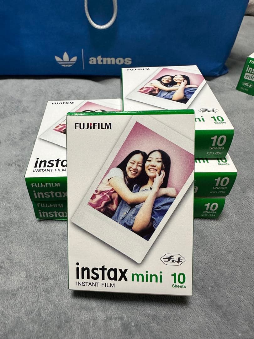 FUJIFILM instax mini インスタントフィルム X10箱