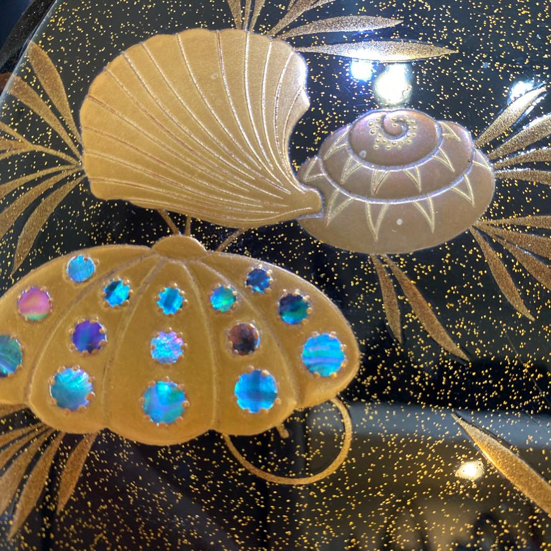 【未使用】輪島塗　喜三誠志　作　茶道　菓子器　食蘢　70万円相当の品