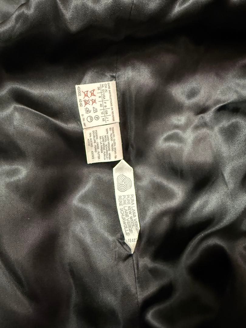 MaxMara ダブルブレスト チェスターコート 白タグ 42