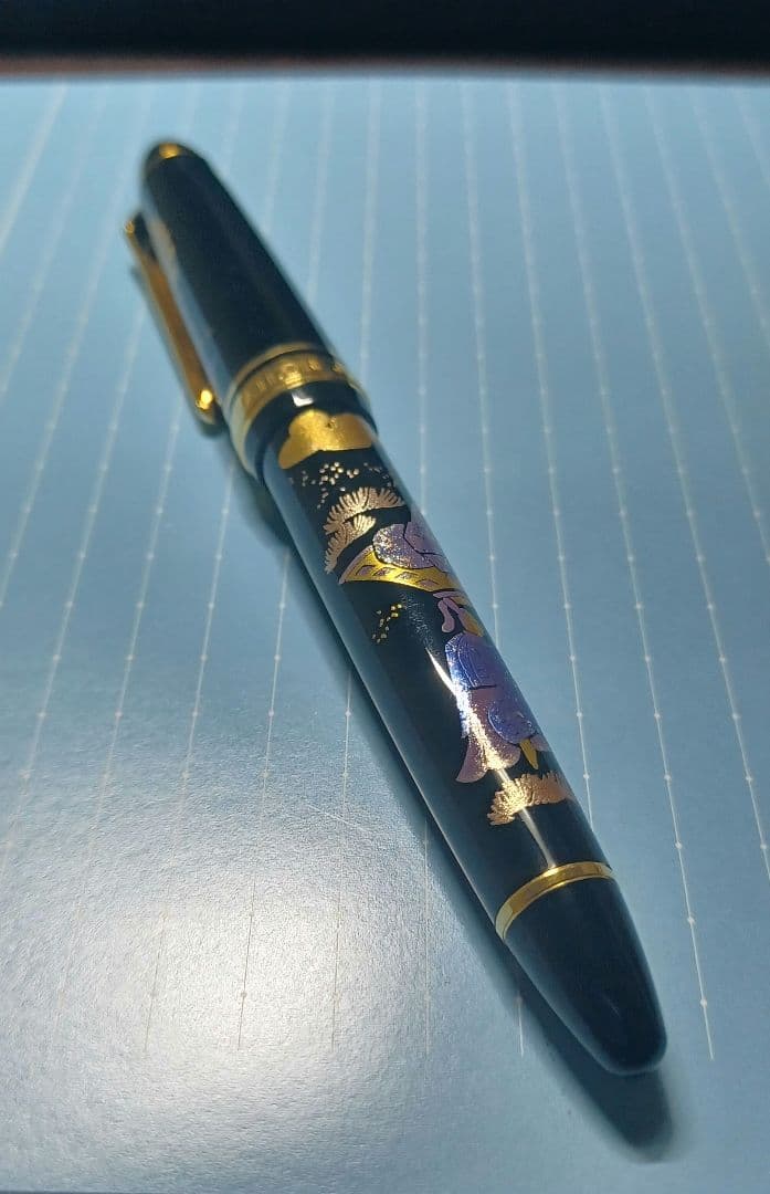 セーラー万年筆 SAILOR万年筆 源氏物語 万年筆 蒔絵 廃盤 若紫 M