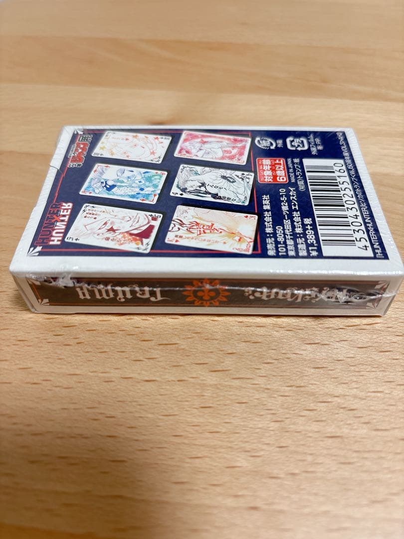 【新品】 ジャンプ展 ヒソカのトランプ HUNTER×HUNTER