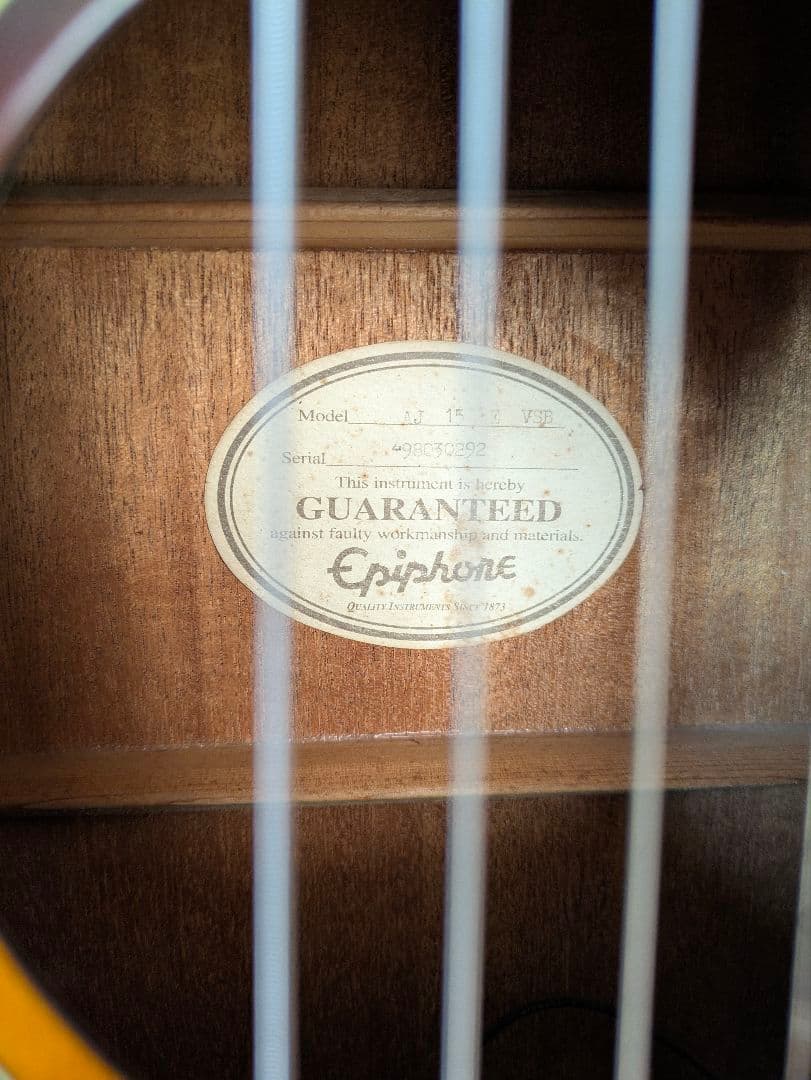エピフォンAJ15E ギター エレアコ アコギ ギブソン ハードケース付