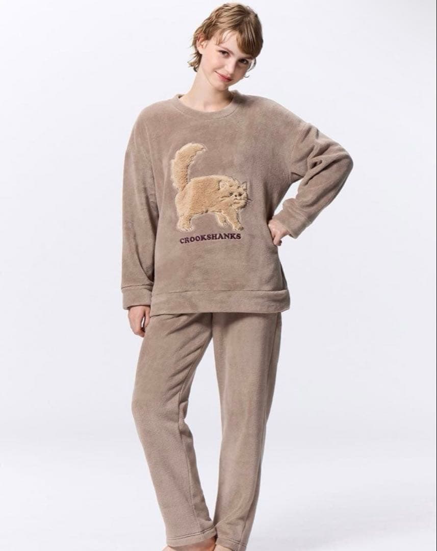 CROOKSHANKS フリース ルームウェア GU クルックシャンクス