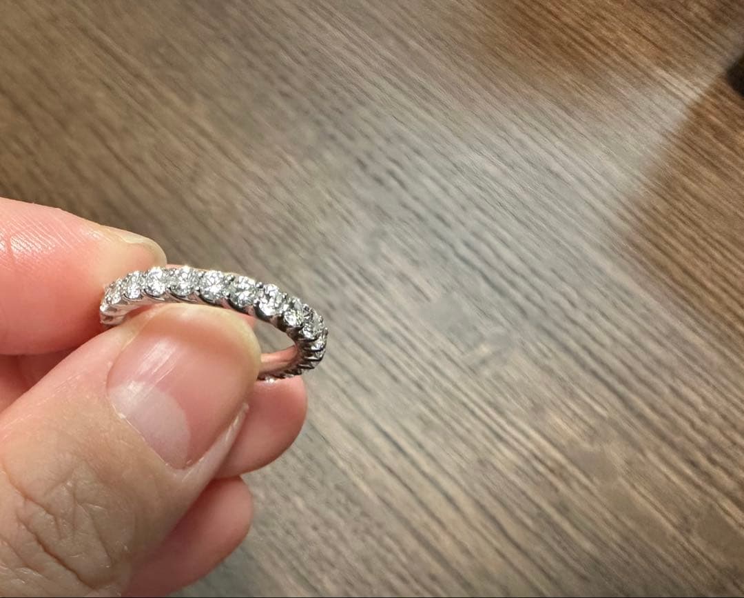 ダイヤフルエタニティリング　　あきら宝石