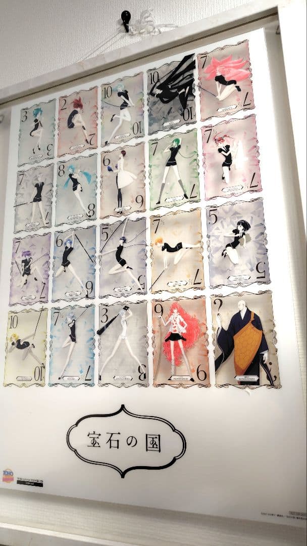 【入手困難】宝石の国　オールナイト上映限定　クリアポスター【A3サイズ】
