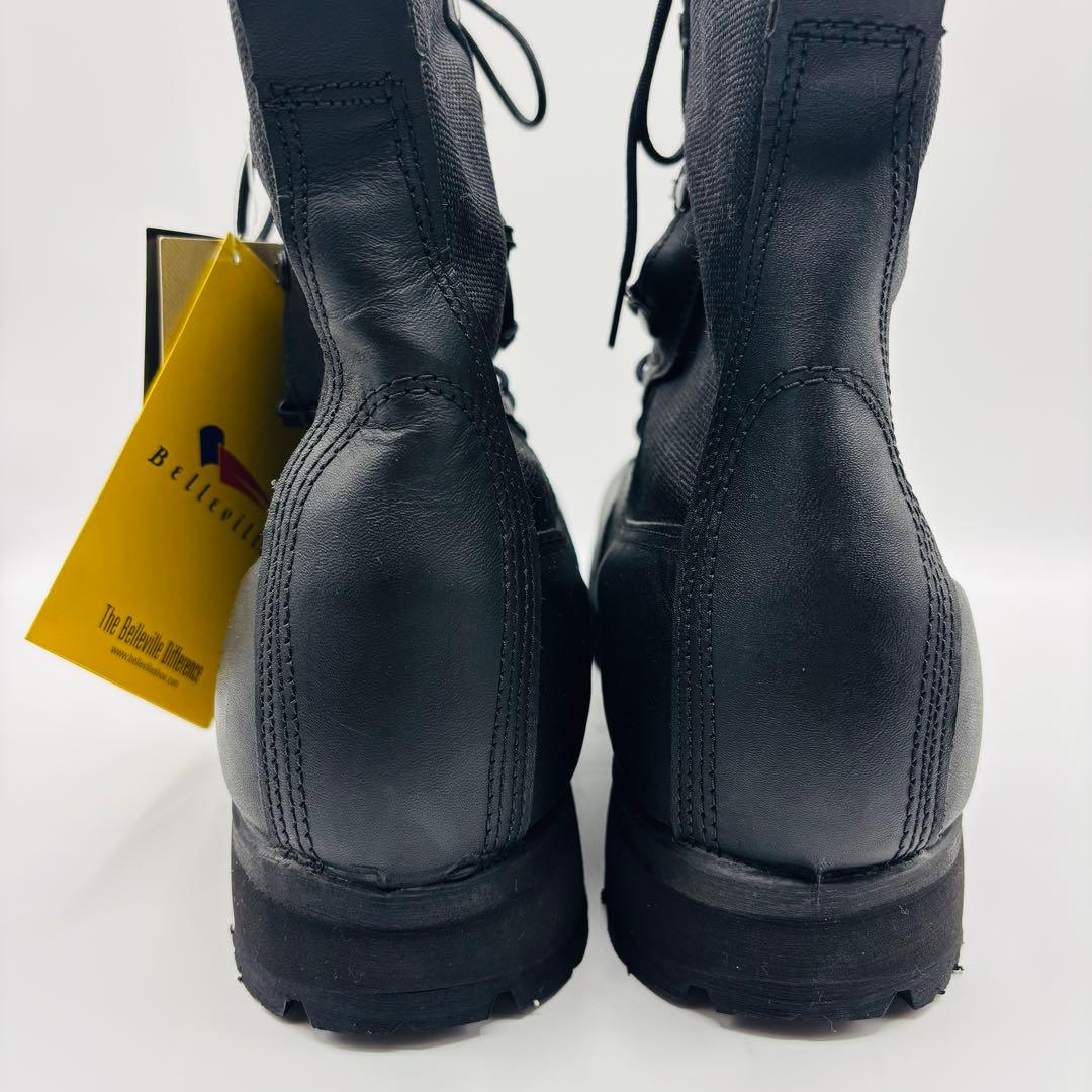新品タグ付　ベルビル　コンバットブーツ　ブラック　31.5cm　ゴアテックス