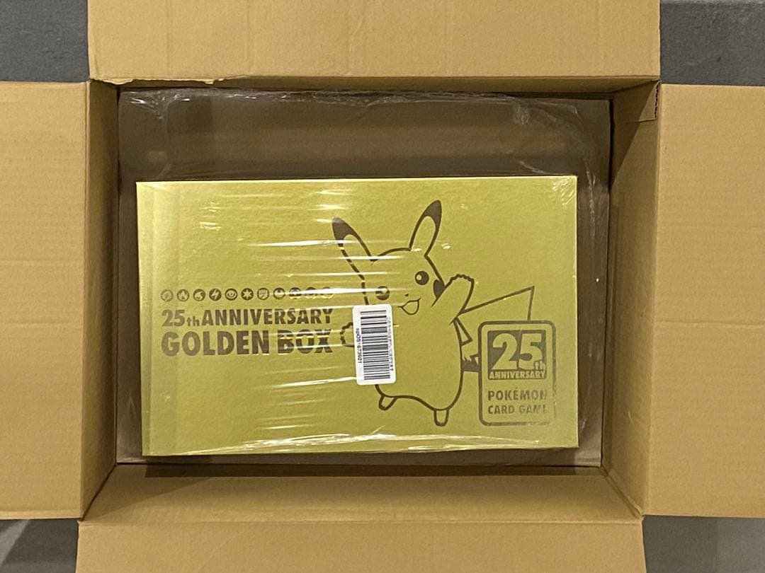 【新品未開封】ポケモンカード 25周年 ゴールデンボックスAmazon受注生産分