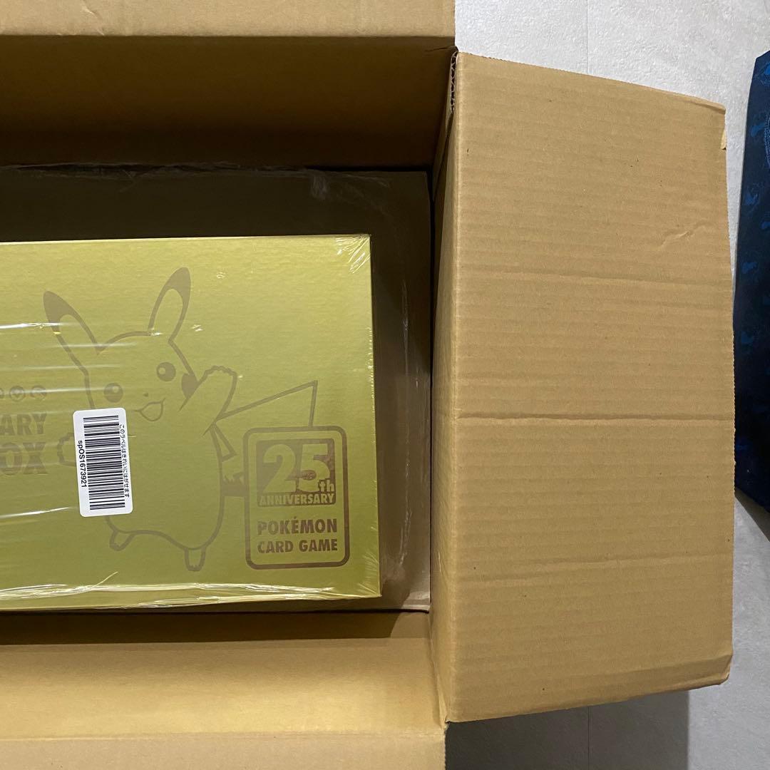 【新品未開封】ポケモンカード 25周年 ゴールデンボックスAmazon受注生産分