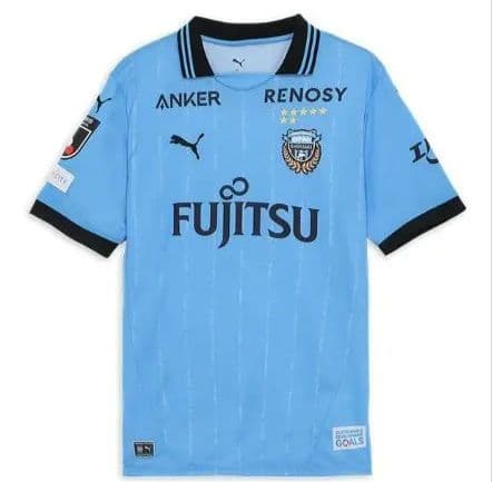 【袋なし】PUMA 川崎フロンターレ 2025 ホーム半袖ユニフォームサイズXL