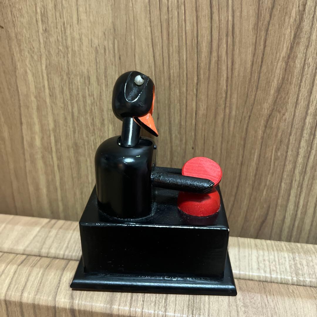 【レア】からくり人形 　神戸人形　木製 民芸神戸人形　昭和レトロ