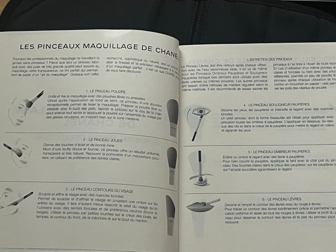 未使用　CHANEL シャネル　メイクブラシ　6本セット　定価22,000円