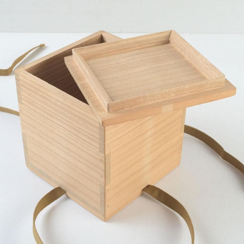 中国　呉須染付　花草昆虫文　茶碗　仕覆・時代箱付　C　9454