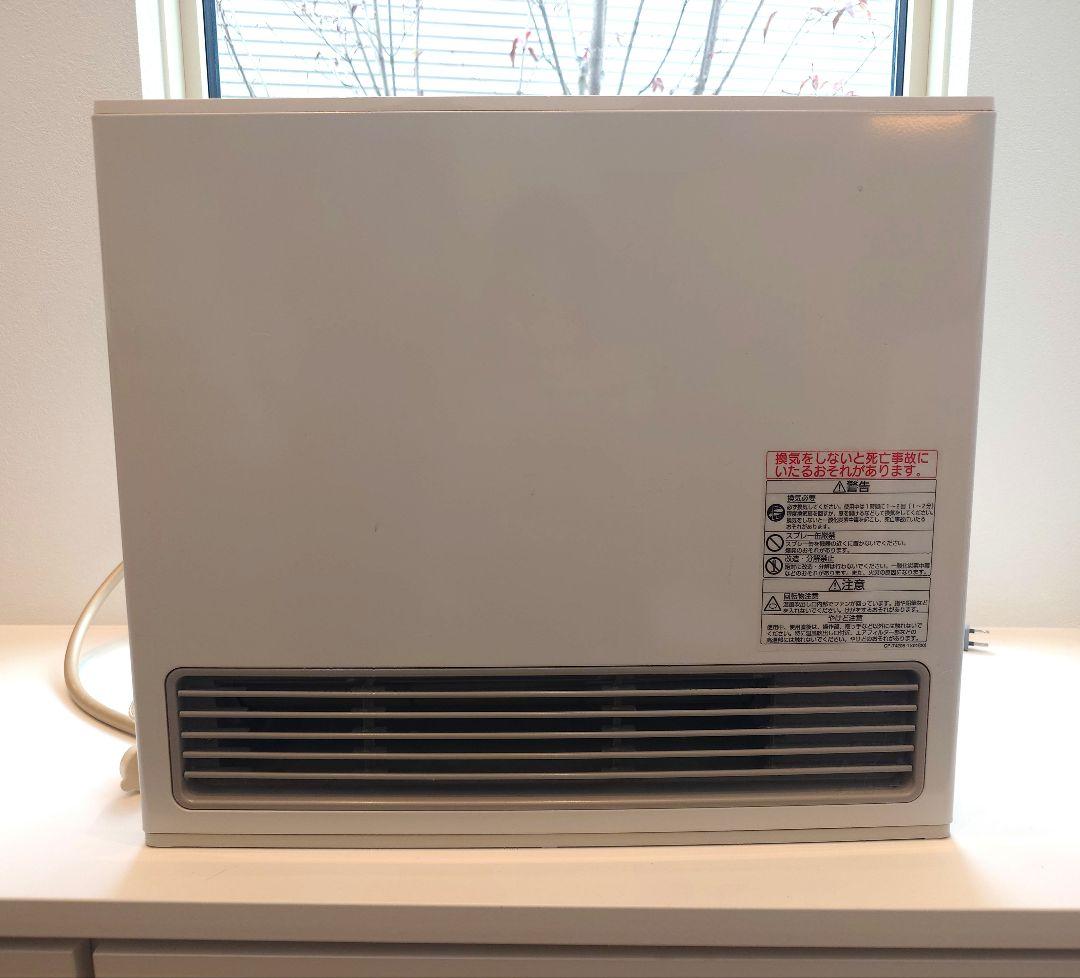 【美品】リンナイ　ガスファンヒーター　都市ガス　RC-U5801E