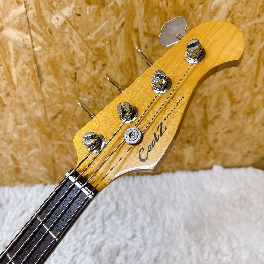 coolz JB ジャズベースタイプ 日本製 サークルフレッティングシステム搭載