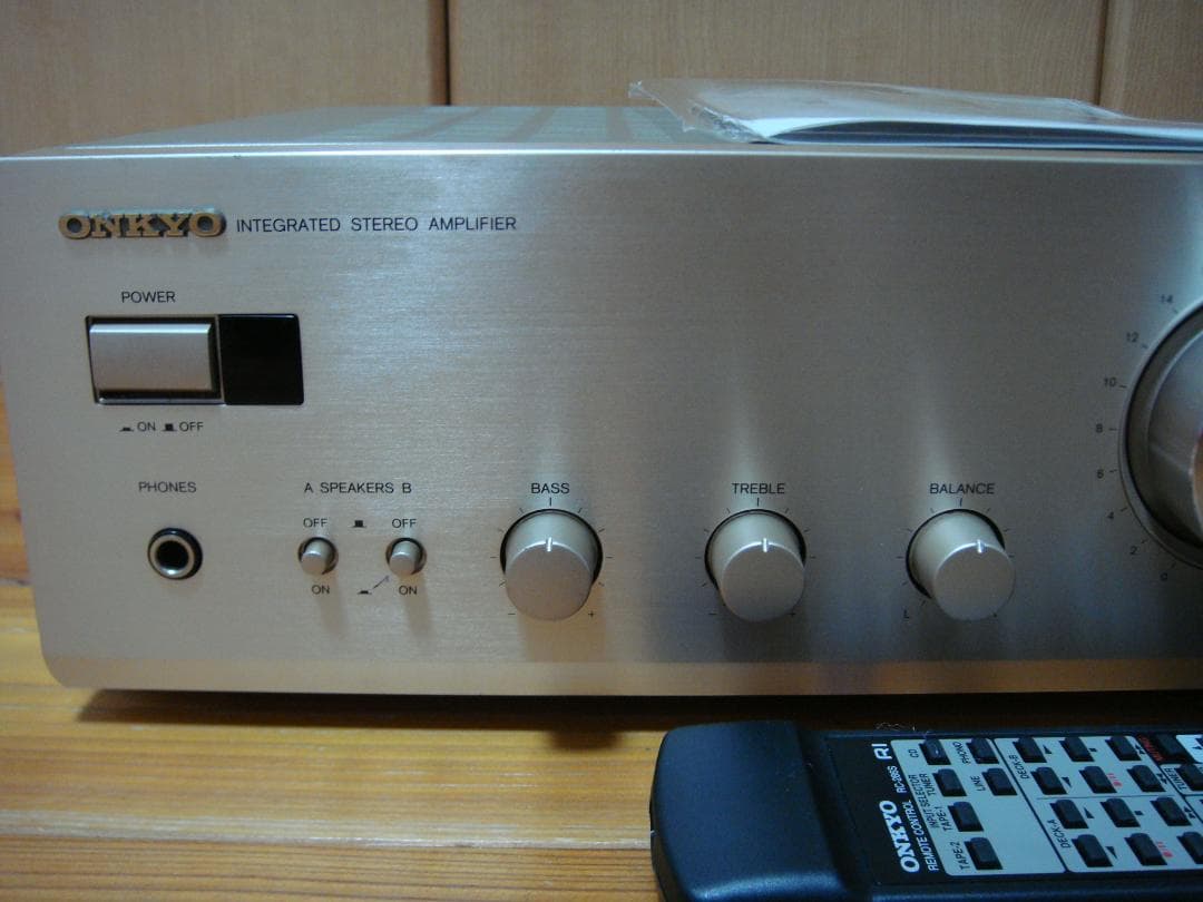 整備済 ONKYOオンキョー アンプ Integra A-924 リモコン取説付