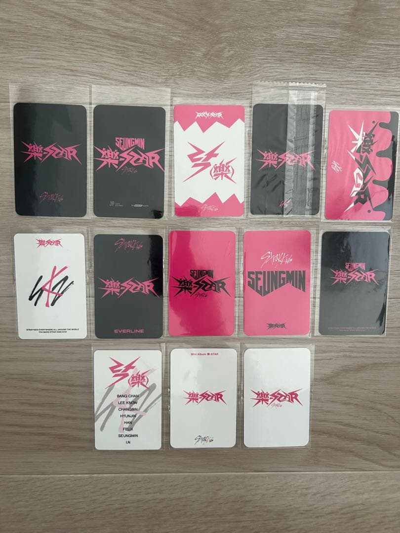 44枚！straykids スンミントレカセット