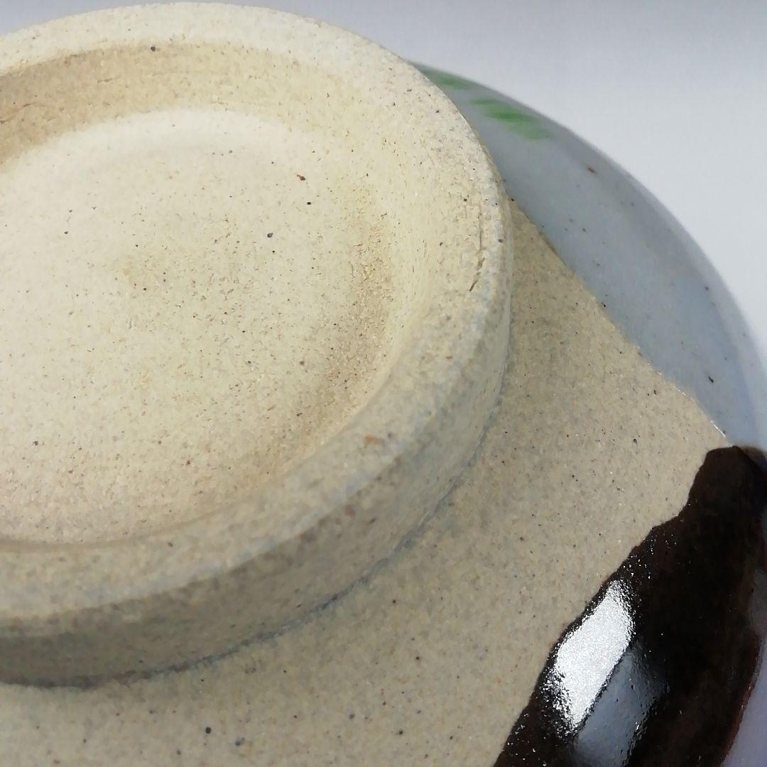 Ｔ１５５　茶碗　『膳所焼』『干支茶碗　平成壬午』『淡海ぜぜ陽炎園造』　共箱