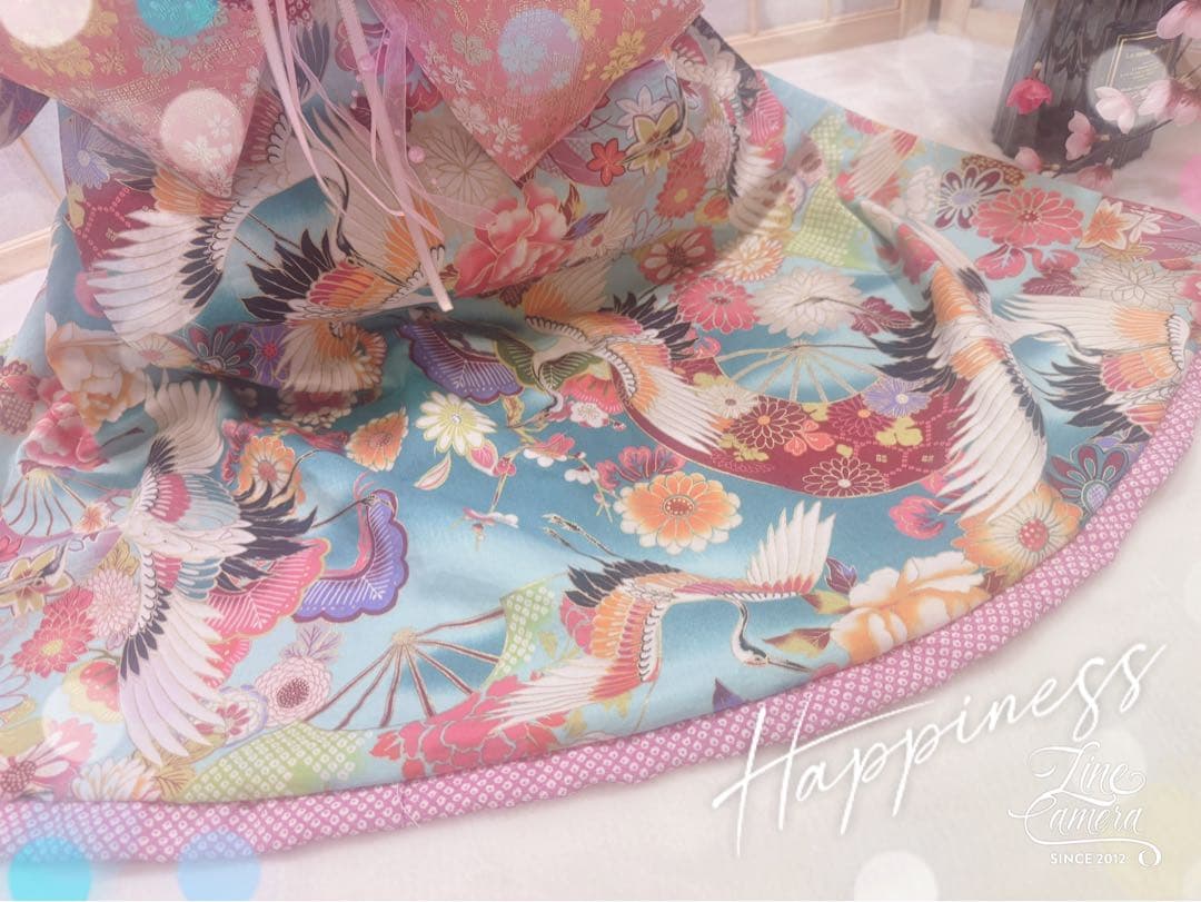 B392.pon2pan2☆オーダー☆犬お着物☆犬お引きずりお着物☆2ウェイ