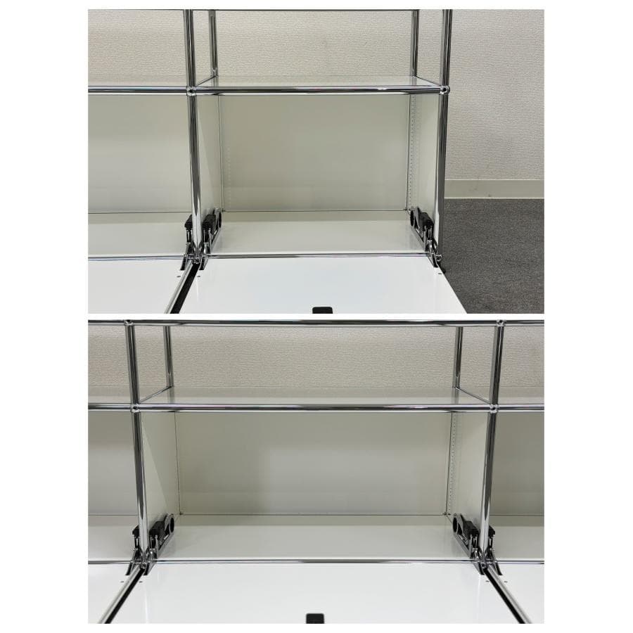 再入荷！正規品！ほぼ未使用品■USMハラー■サイドボード　テレビボード　ホワイト