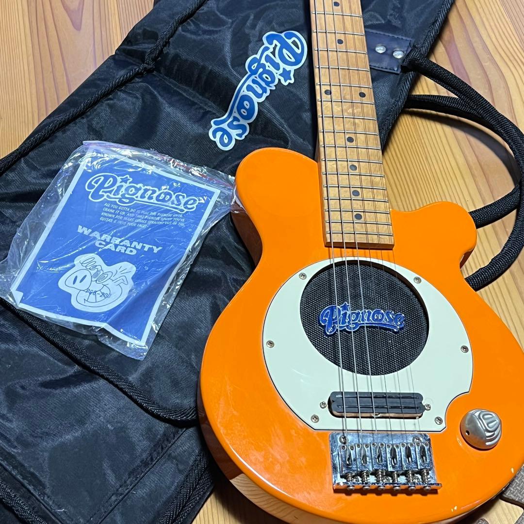 PIGNOSE（ピグノーズ）PGG-200 Orange アンプ内蔵エレキギター