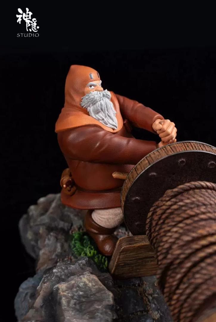 宮崎駿 風の谷 風を操る者 樹脂 彫刻 フィギュア