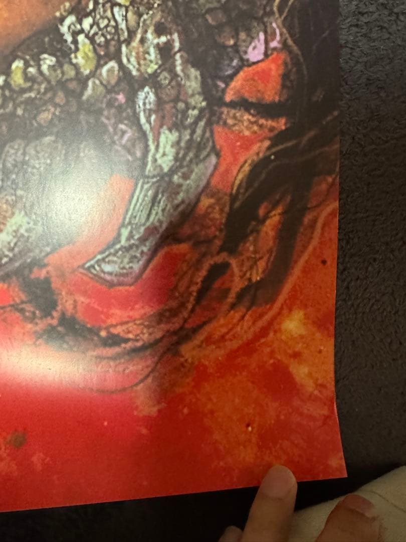 意志の力　アートプリント　サイン入り