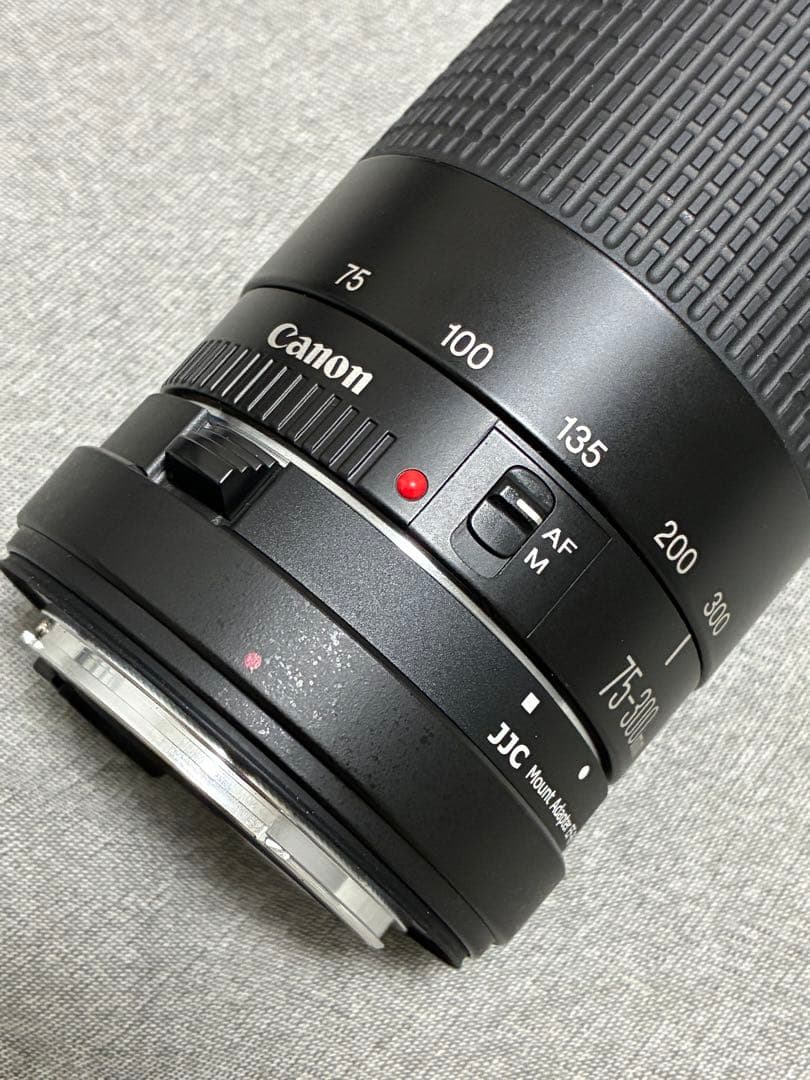 ⭐️美品⭐️Canon EFS 75-300 II & EF-EOS R アダプター