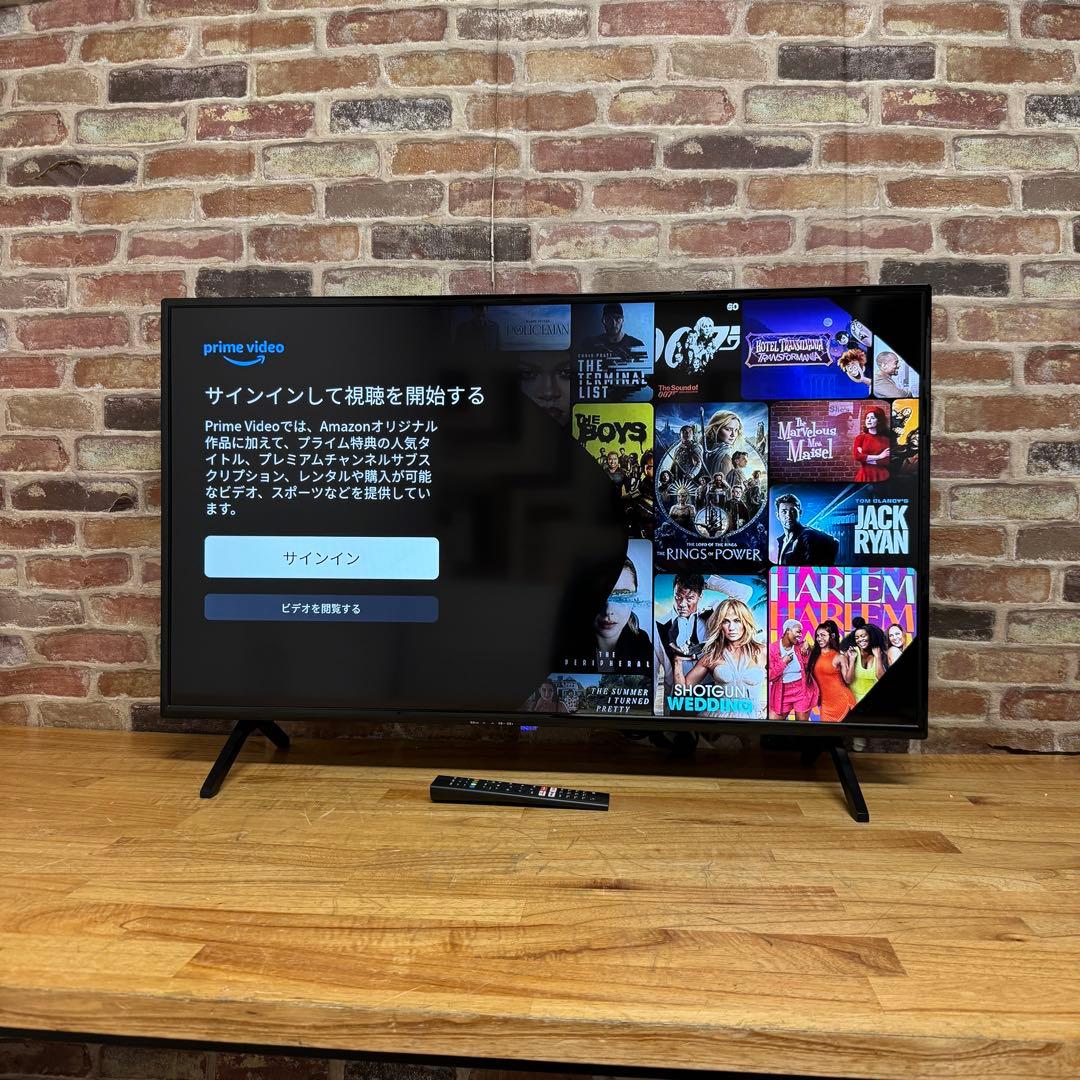 2022年製！42インチ チューナーレス スマートテレビ TSM-4202F2K