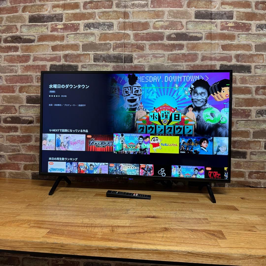 2022年製！42インチ チューナーレス スマートテレビ TSM-4202F2K