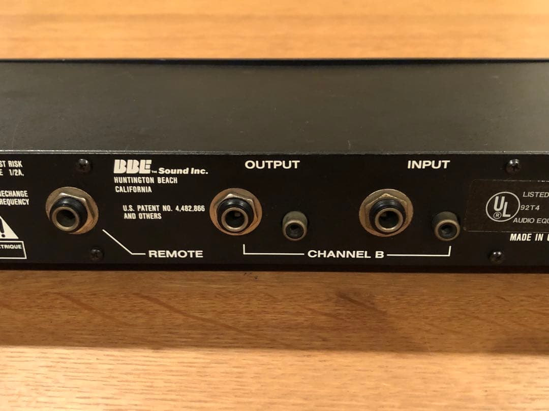 BBE Sonic Maximizer 422A 中古　チェック済み