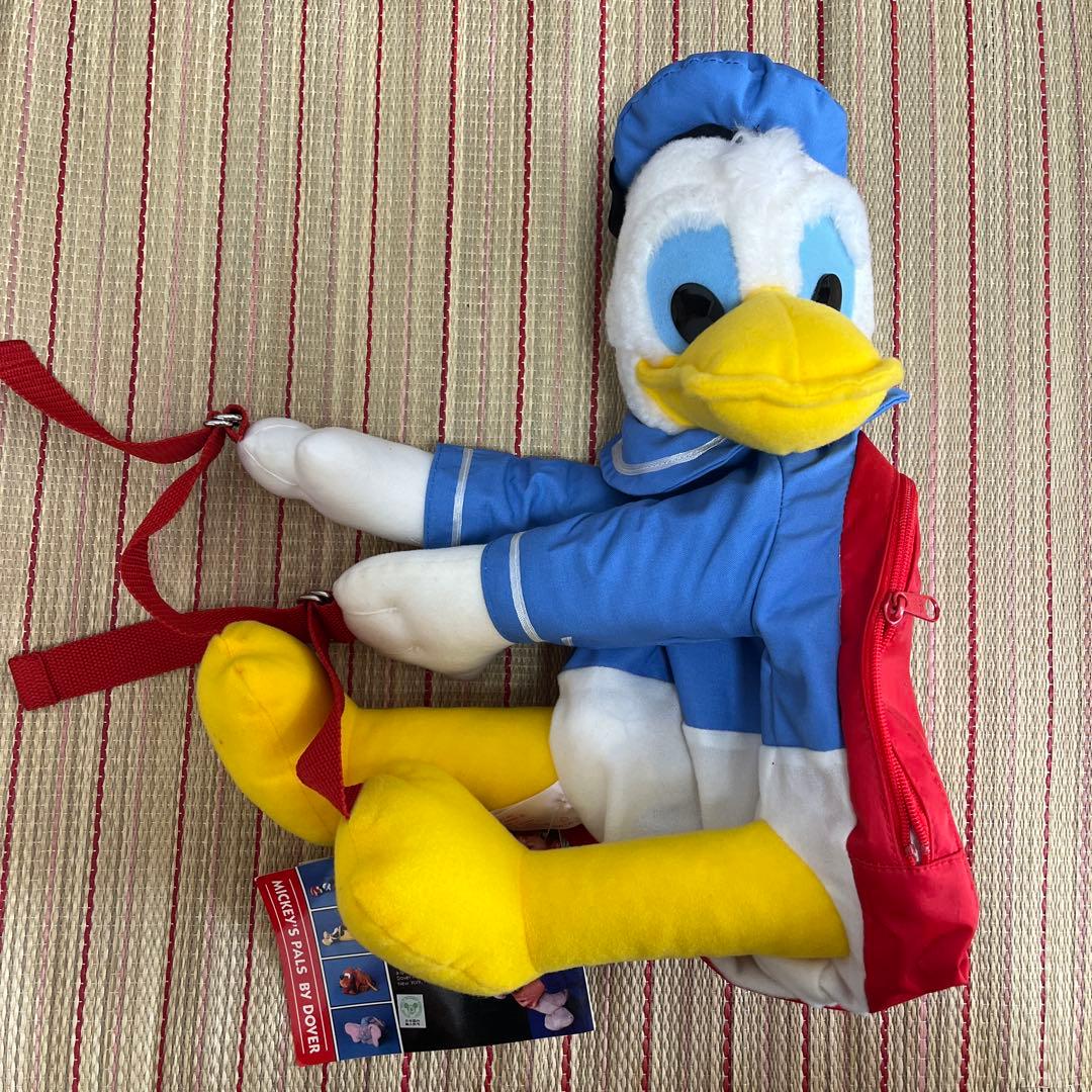 新品　ドナルドダック　バックパック　ぬいぐるみ　ヴィンテージ　リュック　レトロ