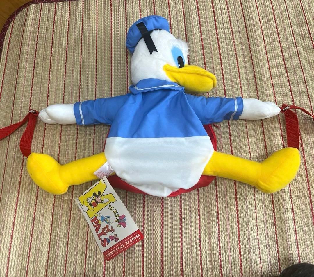 新品　ドナルドダック　バックパック　ぬいぐるみ　ヴィンテージ　リュック　レトロ