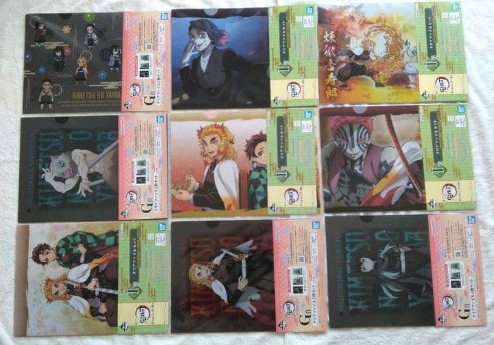 鬼滅の刃　クリアファイル　紙類　グッズまとめ売り　煉獄杏寿郎
