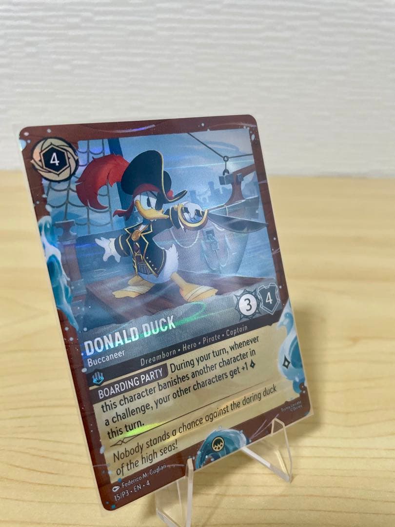 【希少】ロルカナ ドナルドダック ブッカニア ディズニークルーズ プロモ