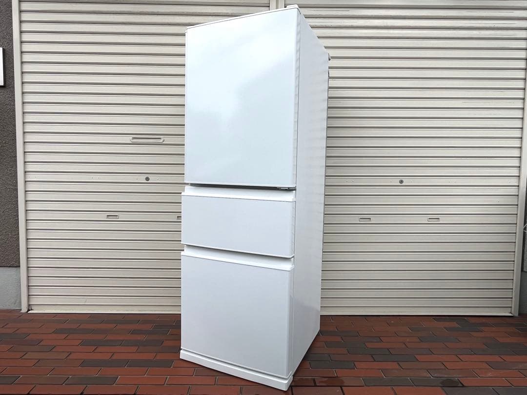 ★極美品★【2024年製】三菱 冷蔵庫 3ドア MR-C33K-W 330L