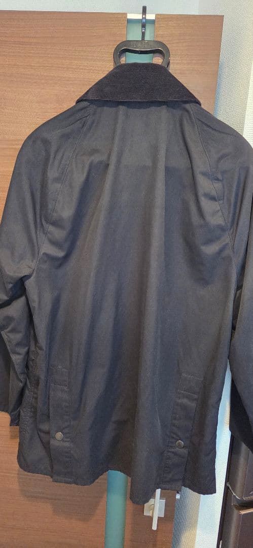 Barbour ビデイル ノンオイル 黒 BEAMSF別注 38【美品】